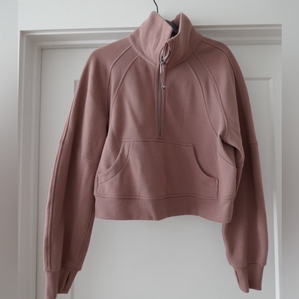 Lululemon scuba funnel quarter zip